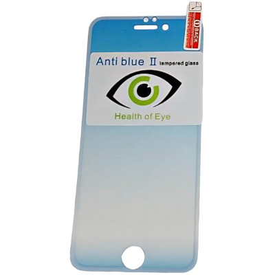 Скло захисне ANTI- BLUE II для iPhone 7/8 MiX в упаковці- блакитний Скло захисне ANTI- BLUE II для iPhone 7/8 MiX в упаковці- блакитний