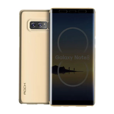 Накладка ROCK матова для Samsung Note 8- золотий Накладка ROCK матова для Samsung Note 8- золотий
