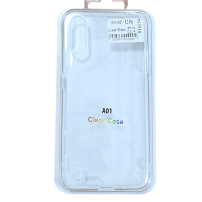 Накладка Clear Shine для Samsung A01/A015- прозорий