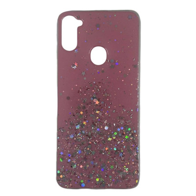 Накладка Metal Dust для Samsung A11- рожевий Накладка Metal Dust для Samsung A11- рожевий