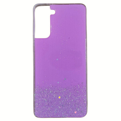 Накладка Metal Dust для Samsung S21 Plus- рожевий Накладка Metal Dust для Samsung S21 Plus- рожевий