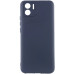 Накладка (з мікрофіброю) Silicone Cover Lakshmi Full Camera для Xiaomi Redmi A1 / A2- темно-синій