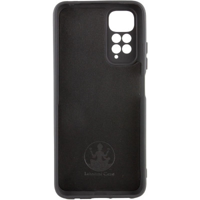 Накладка (з мікрофіброю) Silicone Cover Lakshmi Full Camera для Xiaomi Redmi Note 11 Pro 4G / 5G / Redmi Note 12 Pro 4G / Note 11E Pro- чорний