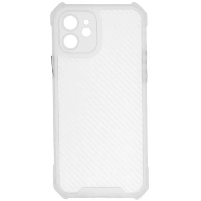 Накладка TPU Ease Carbon color series для iPhone 12- матовий прозорий Накладка TPU Ease Carbon color series для iPhone 12- матовий прозорий