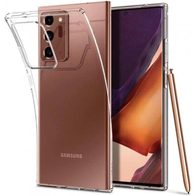 Накладка TPU Epic Transparent для Samsung Note 20 Ultra- прозорий Накладка TPU Epic Transparent для Samsung Note 20 Ultra- прозорий