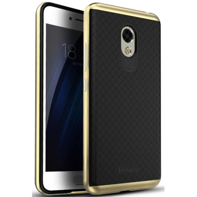 Накладка iPaky TPU + PC для Meizu Pro 6- чорний з золотим Накладка iPaky TPU + PC для Meizu Pro 6- чорний з золотим