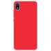 Накладка (з мікрофіброю) Aspor Silicone Full для Xiaomi Redmi 7A- червоний