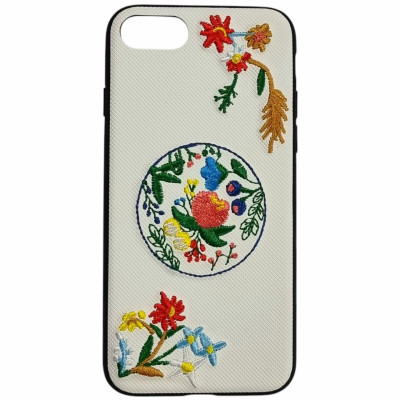 Накладка Hoco summer flowers вишиванка для iPhone 7/8- півонія Накладка Hoco summer flowers вишиванка для iPhone 7/8- півонія