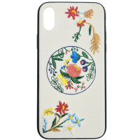 Накладка Hoco summer flowers вишиванка для iPhone X- маргаритка Накладка Hoco summer flowers вишиванка для iPhone X- маргаритка