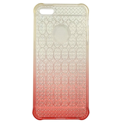 Накладка OuCase for Aspor Crystal drop для iPhone 5 градієнт- рожевий Накладка OuCase for Aspor Crystal drop для iPhone 5 градієнт- рожевий