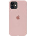 Накладка (з мікрофіброю) Silk Full Protective для iPhone 12 Pro Max- рожевий пісок