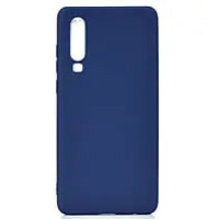 Накладка SMTT Soft Touch для Huawei Honor 20i в тех. упаковці- синій Накладка SMTT Soft Touch для Huawei Honor 20i в тех. упаковці- синій