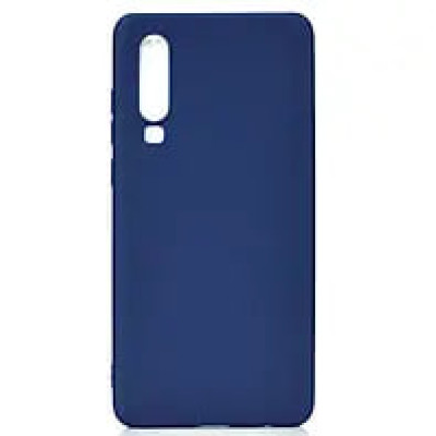 Накладка SMTT Soft Touch для Huawei Honor 20i в тех. упаковці- синій Накладка SMTT Soft Touch для Huawei Honor 20i в тех. упаковці- синій