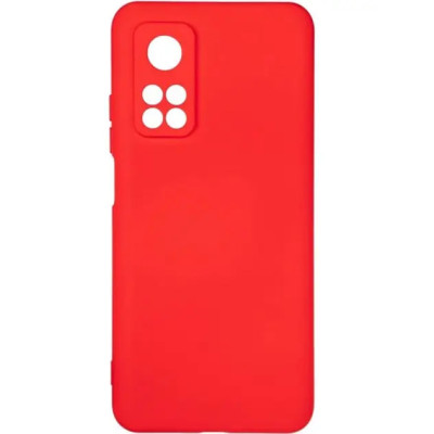Накладка SMTT Soft Touch для Xiaomi Mi 10T/Mi 10T Pro в тех. упаковці- червоний Накладка SMTT Soft Touch для Xiaomi Mi 10T/Mi 10T Pro в тех. упаковці- червоний