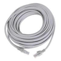 LAN кабель для інтернету CAT5 cheap (15м)- сірий LAN кабель для інтернету CAT5 cheap (15м)- сірий