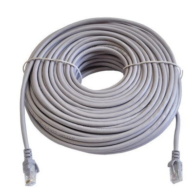 LAN кабель для інтернету CAT5 cheap (30м)- сірий LAN кабель для інтернету CAT5 cheap (30м)- сірий