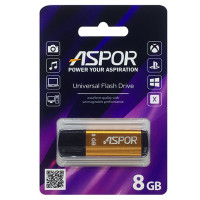 USB Flash Aspor AR121 8GB- золотий