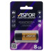 USB Flash Aspor AR121 8GB- золотий