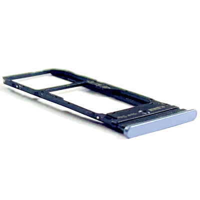 SIM лоток для Vivo Y53s Silver Blue