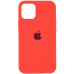 Накладка (з мікрофіброю) Silicon Case Full Camera для iPhone 13 mini (5.4)- кораловий
