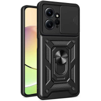 Протиударний чохол Camshield Serge Ring для Xiaomi Redmi Note 12 4G- чорний Протиударний чохол Camshield Serge Ring для Xiaomi Redmi Note 12 4G- чорний
