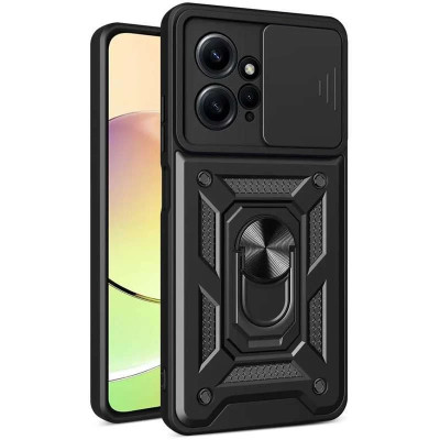 Протиударний чохол Camshield Serge Ring для Xiaomi Redmi Note 12 4G- чорний Протиударний чохол Camshield Serge Ring для Xiaomi Redmi Note 12 4G- чорний