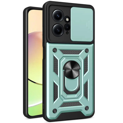 Протиударний чохол Camshield Serge Ring для Xiaomi Redmi Note 12 4G- зелений Протиударний чохол Camshield Serge Ring для Xiaomi Redmi Note 12 4G- зелений