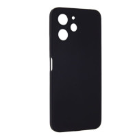 Накладка (з мікрофіброю) Silicone Cover Lakshmi Full Camera для Xiaomi Redmi 12 / Poco M6 Pro 5G- чорний