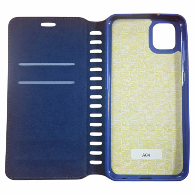 Чохол-книжка Leather Folio для Samsung A04 / M13 5G - синій