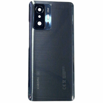 Задня кришка для Xiaomi 11T Pro / 11T (зі склом камери) Black