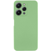 Накладка (з мікрофіброю) Silicone Cover Lakshmi Full Camera для Xiaomi Redmi 12 / Poco M6 Pro 5G- фісташковий