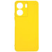 Накладка (з мікрофіброю) Silicone Cover Lakshmi Full Camera для Xiaomi Redmi 13C 4G / Poco C65- жовтий