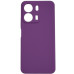 Накладка (з мікрофіброю) Silicone Cover Lakshmi Full Camera для Xiaomi Redmi 13C 4G / Poco C65- фіолетовий