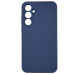 Накладка (з мікрофіброю) Silicone Cover Lakshmi Full Camera для Samsung S23 FE- темно-синій
