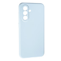Накладка (з мікрофіброю) Soft Silk для Samsung A16- блакитний
