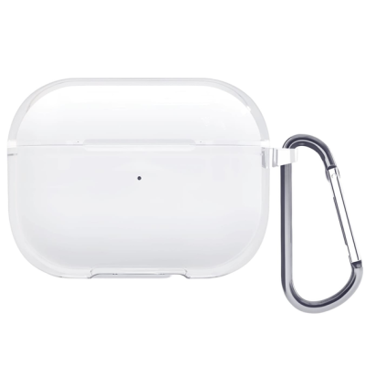 Чохол Strong Carabin для AirPods Pro 1/2- прозорий Чохол Strong Carabin для AirPods Pro 1/2- прозорий
