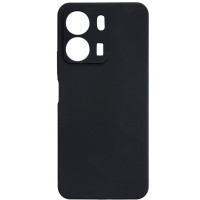 Накладка (з мікрофіброю) Silicone Cover Lakshmi Full Camera для Xiaomi Redmi 13C 4G / Poco C65- чорний