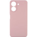 Накладка (з мікрофіброю) GETMAN Liquid Silk Full Camera для Xiaomi Redmi 13C 4G / Poco C65- рожевий пісок