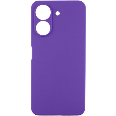 Накладка (з мікрофіброю) GETMAN Liquid Silk Full Camera для Xiaomi Redmi 13C 4G / Poco C65- ультра-фіолетовий Накладка (з мікрофіброю) GETMAN Liquid Silk Full Camera для Xiaomi Redmi 13C 4G / Poco C65- ультра-фіолетовий