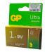 Батарейка 6F22 (крона) GP Ultra Alkaline (6LF22 / 6LR61)