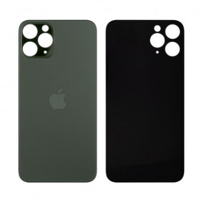 Задня кришка для iPhone 11 Pro (big hole) Original PRC Matte Midnight Green Задня кришка для iPhone 11 Pro (big hole) Original PRC Matte Midnight Green