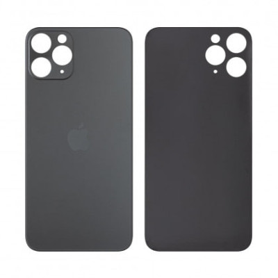 Задня кришка для iPhone 11 Pro (big hole) Original PRC Space Gray