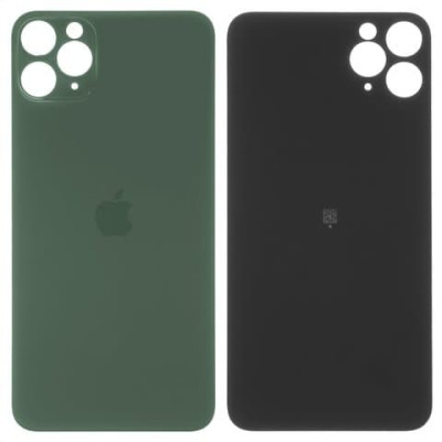 Задня кришка для iPhone 11 Pro Max (big hole) Original PRC Matte Midnight Green