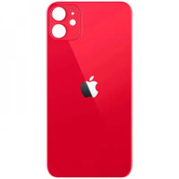 Задня кришка для iPhone 12 (big hole) Original PRC Red