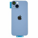 Задня кришка для iPhone 14 with frame, camera glass, MagSafe, Original PRC Blue