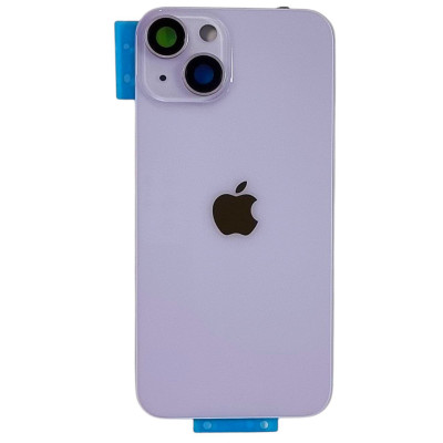 Задня кришка для iPhone 14 with frame, camera glass, MagSafe, Original PRC Purple