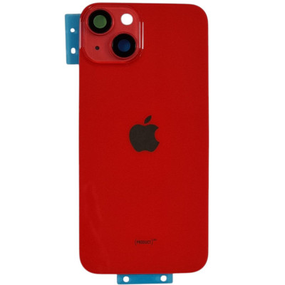 Задня кришка для iPhone 14 with frame, camera glass, MagSafe, Original PRC Red