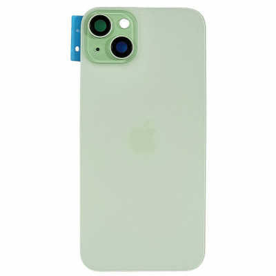 Задня кришка для iPhone 15 with frame, camera glass, MagSafe, Original PRC Green