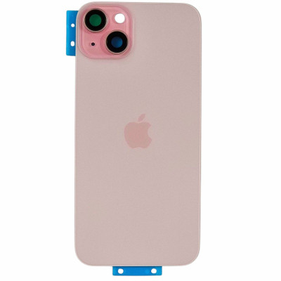 Задня кришка для iPhone 15 Plus with frame, camera glass, MagSafe, Original PRC Pink