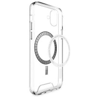Накладка TPU Space Case with Magnetic для iPhone 16- прозорий Накладка TPU Space Case with Magnetic для iPhone 16- прозорий